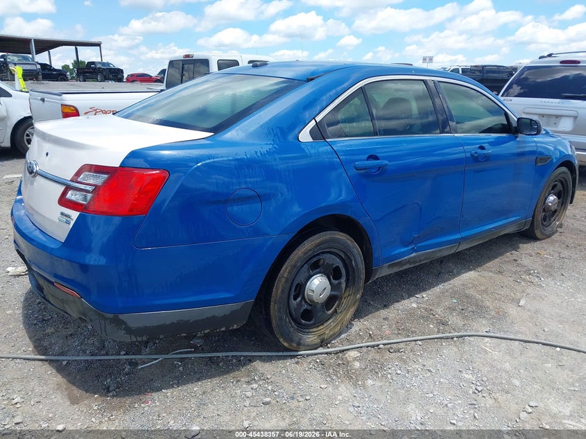 2014 Ford Police interceptor utility VIN 1FAHP2MK0EG175343 IAAI salvage auction — NORMAL WEAR, Clear (Tennessee), sold $25 on 2026-07-16 (photo 4)