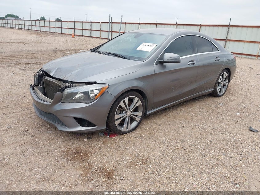 2014 Mercedes-benz Cla-klasse VIN WDDSJ4EB2EN038286 IAAI salvage auction — NORMAL WEAR, Original (Texas), sold $1,000 on 2026-08-03 (photo 2)
