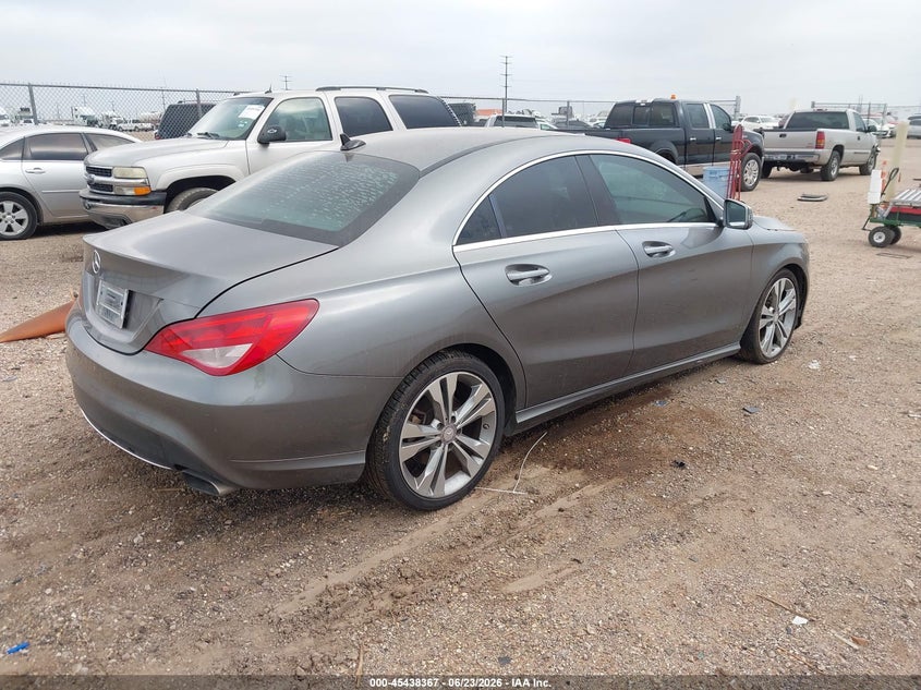 2014 Mercedes-benz Cla-klasse VIN WDDSJ4EB2EN038286 IAAI salvage auction — NORMAL WEAR, Original (Texas), sold $1,000 on 2026-08-03 (photo 4)