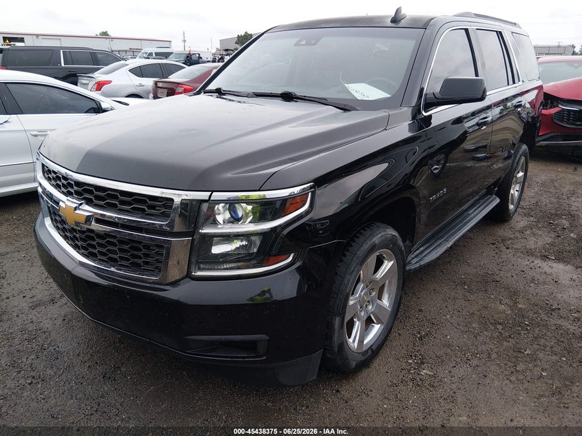 2015 Chevrolet Tahoe VIN 1GNSCBKC8FR731211 IAAI salvage auction — HAIL, Clear (Oklahoma), sold $4,350 on 2026-08-24 (photo 2)