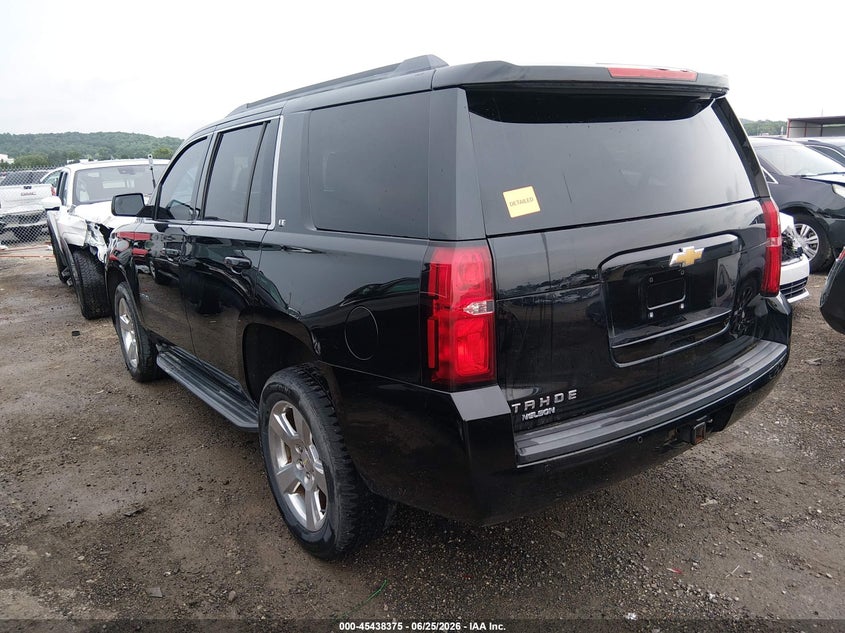 2015 Chevrolet Tahoe VIN 1GNSCBKC8FR731211 IAAI salvage auction — HAIL, Clear (Oklahoma), sold $4,350 on 2026-08-24 (photo 3)