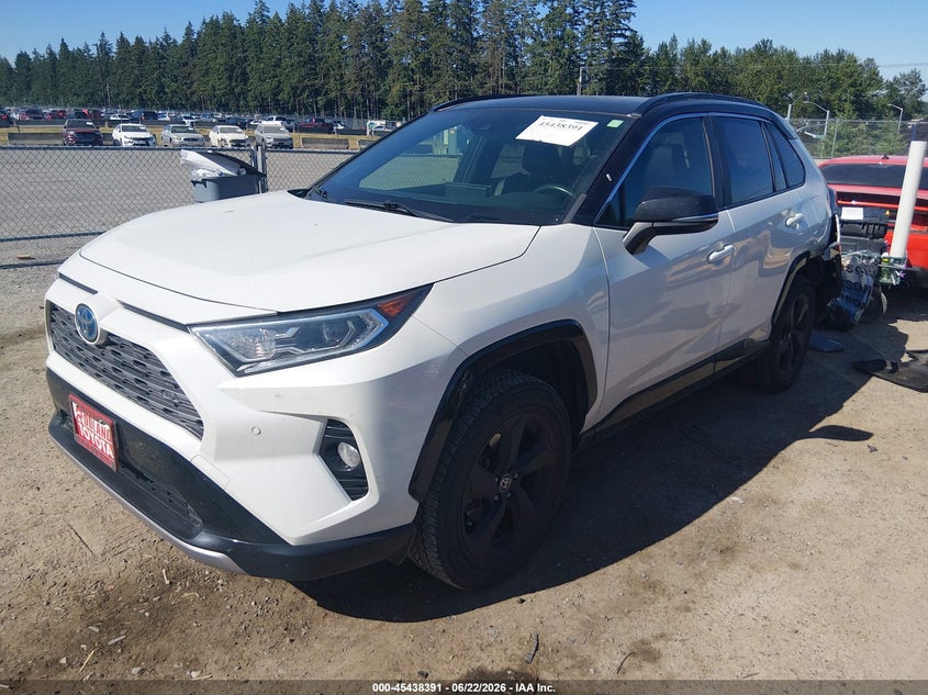 2020 Toyota Rav 4 VIN JTMEWRFV4LJ044917 IAAI salvage auction — REAR END, Bill Of Sale (Washington), sold $13,800 on 2026-07-08 (photo 2)