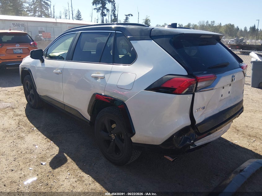 2020 Toyota Rav 4 VIN JTMEWRFV4LJ044917 IAAI salvage auction — REAR END, Bill Of Sale (Washington), sold $13,800 on 2026-07-08 (photo 3)