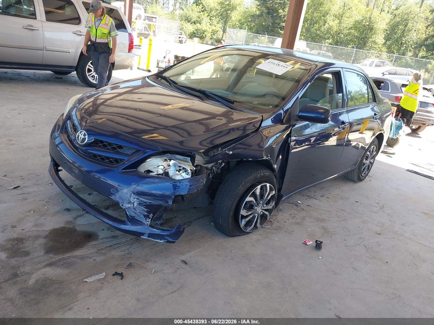 2012 Toyota Corolla VIN 5YFBU4EE0CP038802 IAAI salvage auction — LEFT FRONT, Salvage Title, sold $1,550 on 2026-07-22 (photo 2)