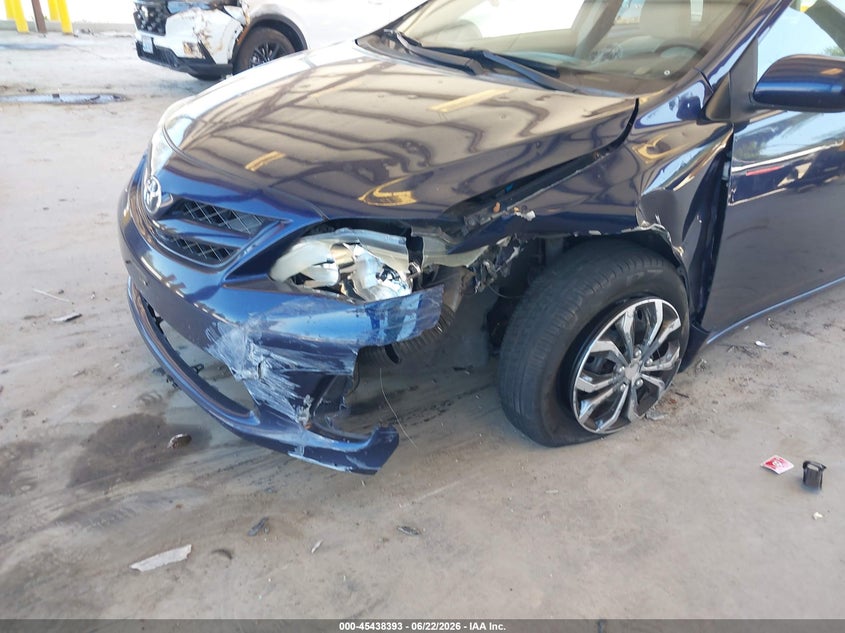 2012 Toyota Corolla VIN 5YFBU4EE0CP038802 IAAI salvage auction — LEFT FRONT, Salvage Title, sold $1,550 on 2026-07-22 (photo 6)