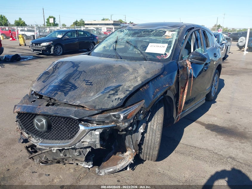2020 Mazda Cx-5 VIN JM3KFBDM7L1801238 IAAI salvage auction — ROLLOVER, Salvage Title, sold $1,150 on 2026-08-02 (photo 2)