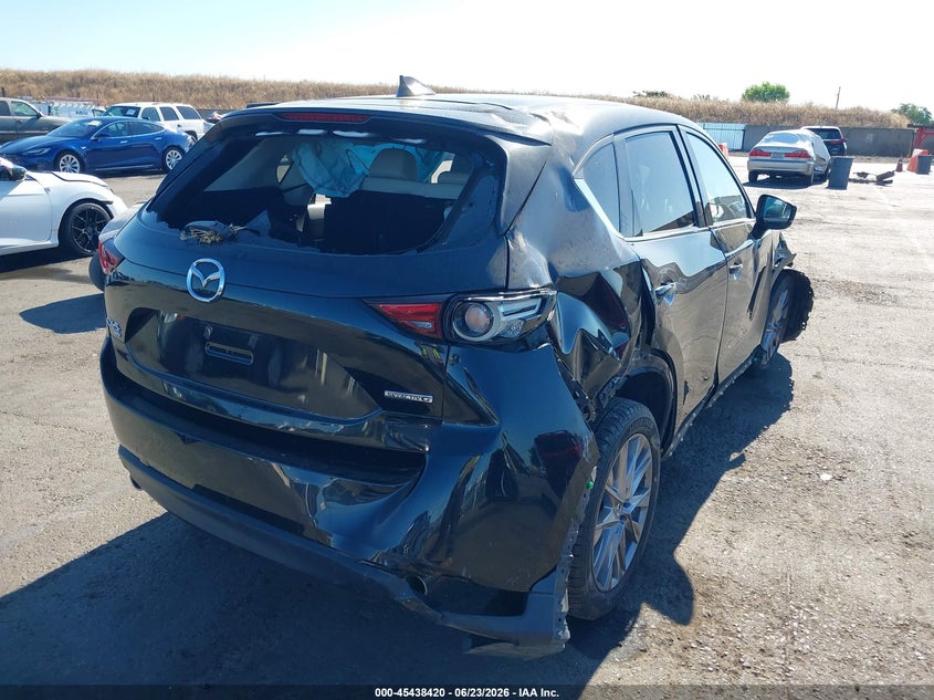 2020 Mazda Cx-5 VIN JM3KFBDM7L1801238 IAAI salvage auction — ROLLOVER, Salvage Title, sold $1,150 on 2026-08-02 (photo 4)