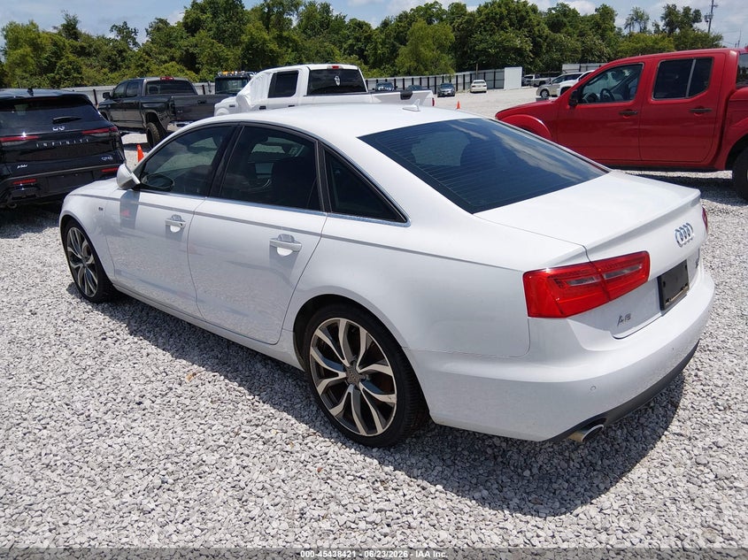 2014 Audi A6 VIN WAUFMAFC5EN028079 IAAI salvage auction — NORMAL WEAR, Clear (Alabama), sold $1,550 on 2026-07-30 (photo 3)