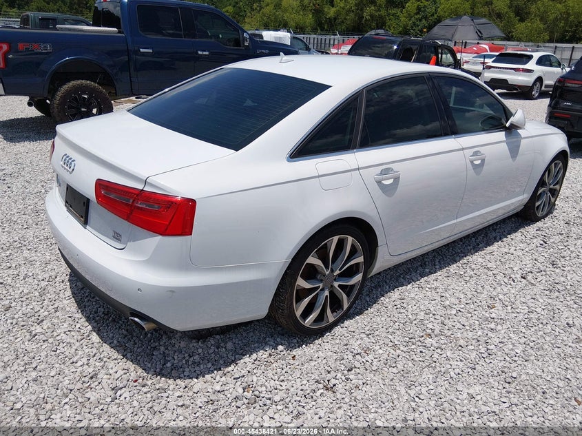 2014 Audi A6 VIN WAUFMAFC5EN028079 IAAI salvage auction — NORMAL WEAR, Clear (Alabama), sold $1,550 on 2026-07-30 (photo 4)