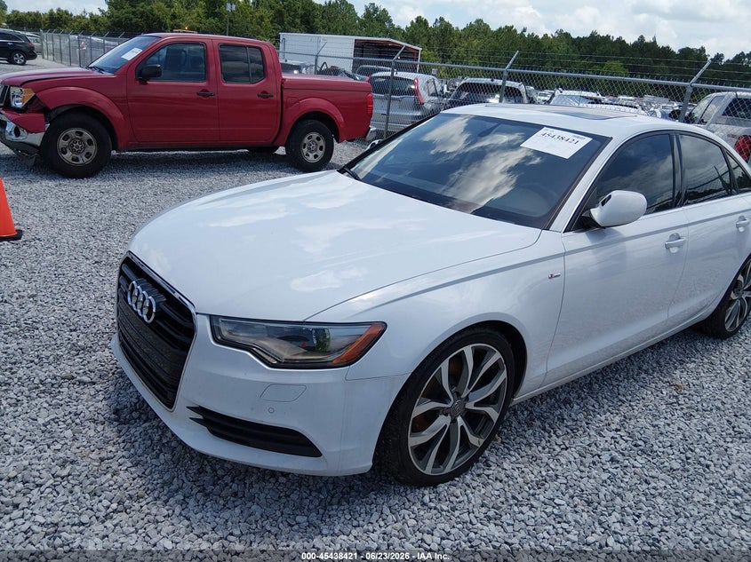 2014 Audi A6 VIN WAUFMAFC5EN028079 IAAI salvage auction — NORMAL WEAR, Clear (Alabama), sold $1,550 on 2026-07-30 (photo 6)