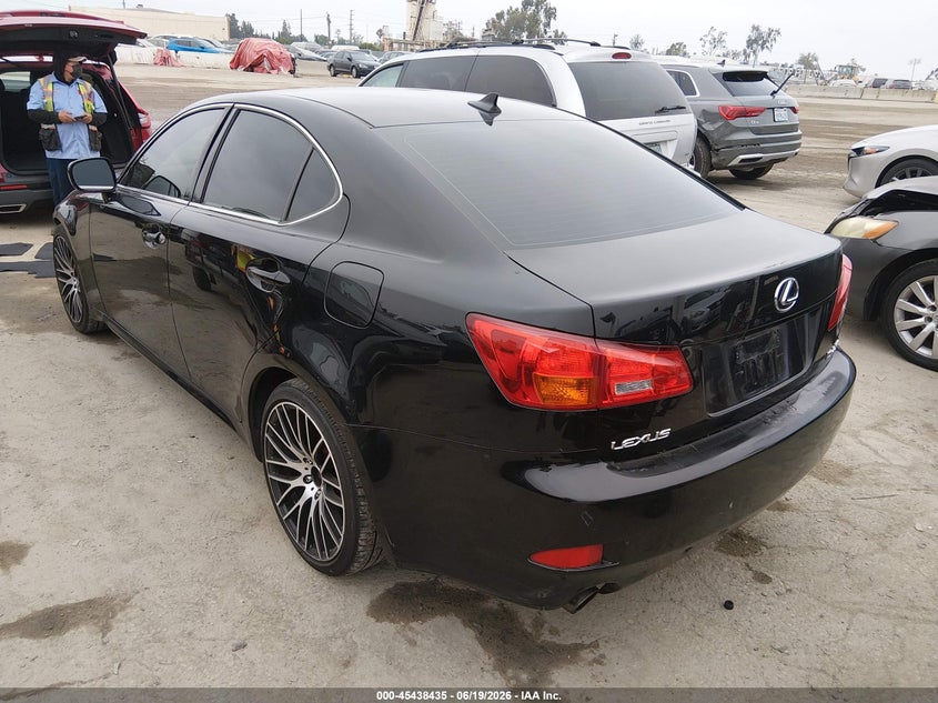 2008 Lexus Is 250 VIN JTHBK262685058375 IAAI salvage auction — FRONT END, Salvage (California), sold $225 on 2026-07-22 (photo 3)