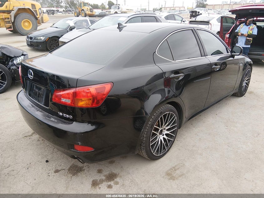 2008 Lexus Is 250 VIN JTHBK262685058375 IAAI salvage auction — FRONT END, Salvage (California), sold $225 on 2026-07-22 (photo 4)