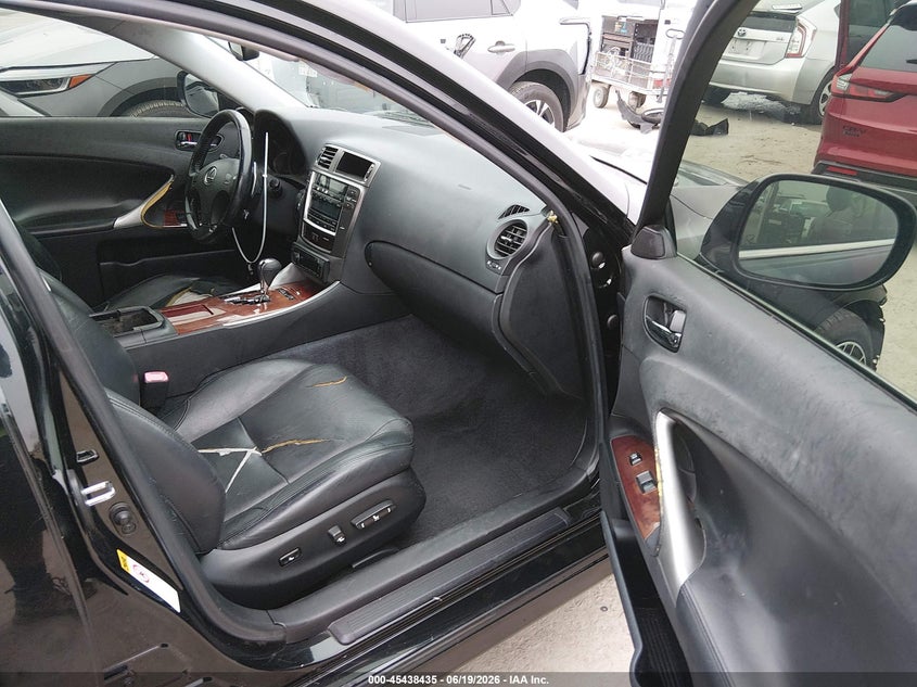 2008 Lexus Is 250 VIN JTHBK262685058375 IAAI salvage auction — FRONT END, Salvage (California), sold $225 on 2026-07-22 (photo 5)