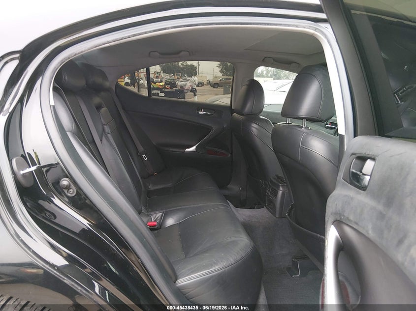 2008 Lexus Is 250 VIN JTHBK262685058375 IAAI salvage auction — FRONT END, Salvage (California), sold $225 on 2026-07-22 (photo 8)