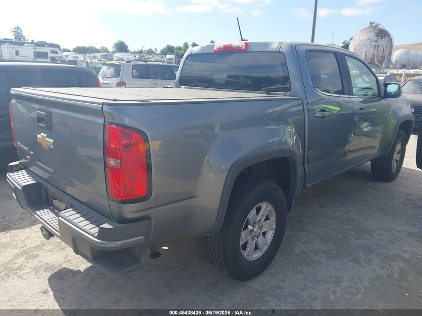 2019 Chevrolet Colorado VIN 1GCGSBENXK1245233 IAAI salvage auction — NORMAL WEAR, Clear - Dealer Only (California), sold $9,625 on 2026-07-09 (photo 4)