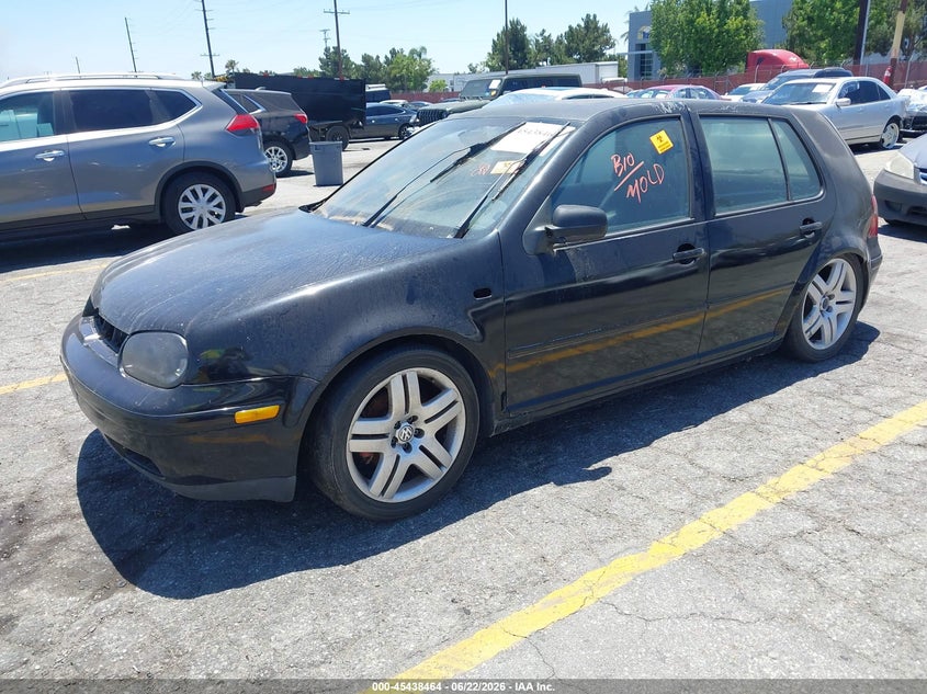 1999 Volkswagen New golf VIN WVWGC31J1XW605246 IAAI salvage auction — WATER/FLOOD, App For Dup Clear (California), sold $225 on 2026-07-28 (photo 2)