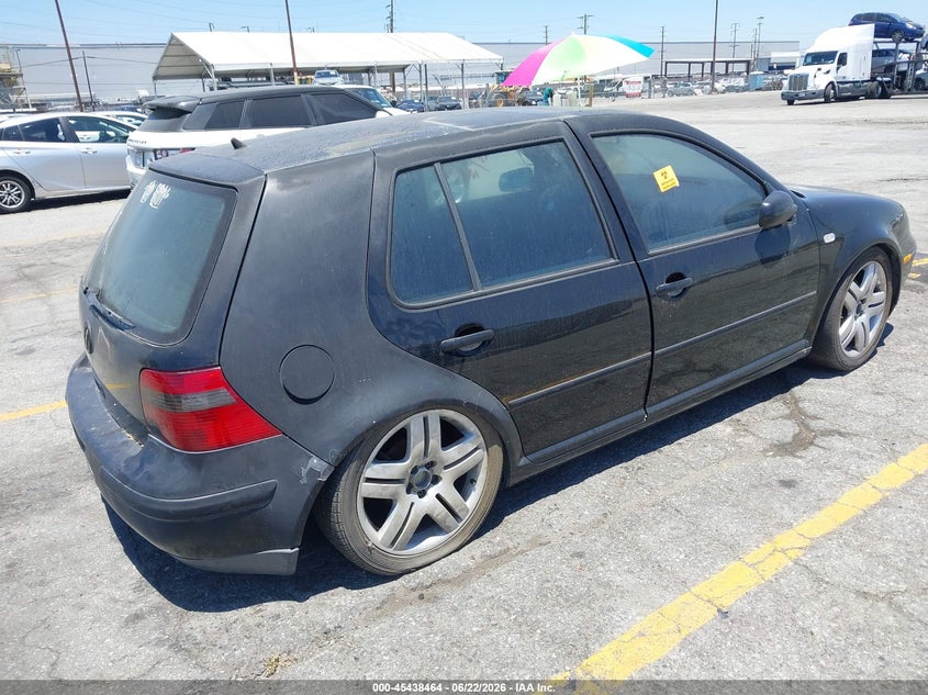 1999 Volkswagen New golf VIN WVWGC31J1XW605246 IAAI salvage auction — WATER/FLOOD, App For Dup Clear (California), sold $225 on 2026-07-28 (photo 4)