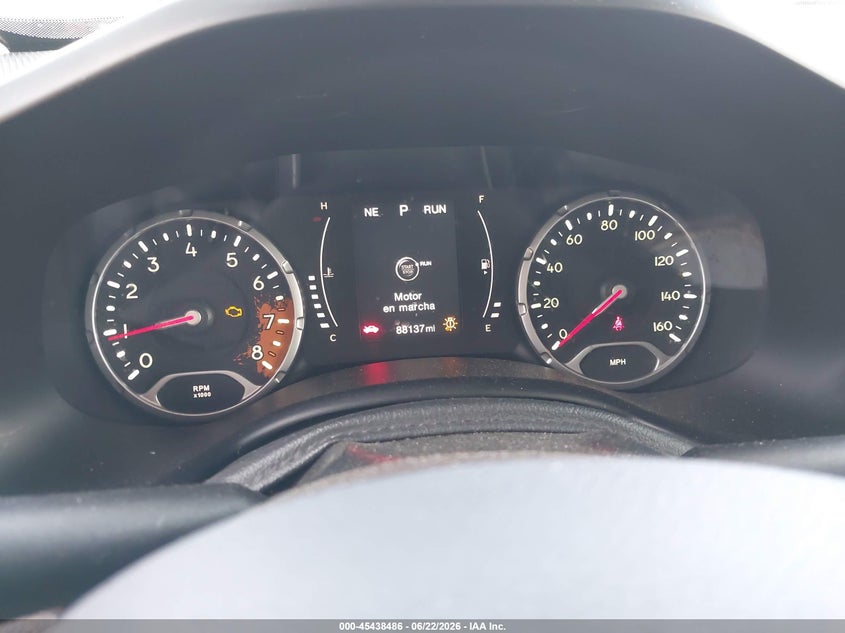 2016 Jeep Renegade VIN ZACCJBBT8GPD76298 IAAI salvage auction — LEFT FRONT, Salvage (Virginia), sold $2,050 on 2026-07-13 (photo 7)