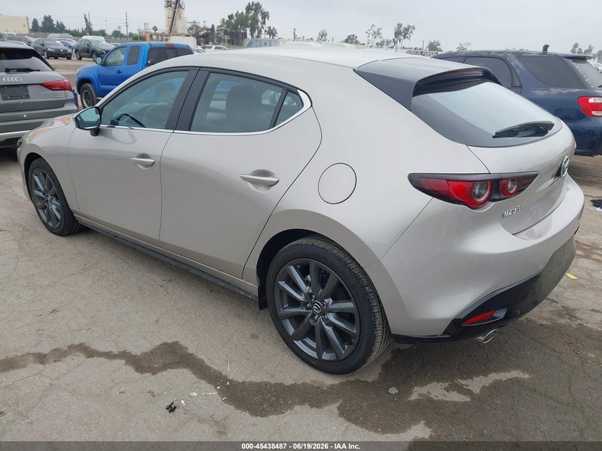 2026 Mazda 3 VIN JM1BPALL6T1878255 IAAI salvage auction — RIGHT FRONT, Salvage Title, sold $8,800 on 2026-07-29 (photo 3)