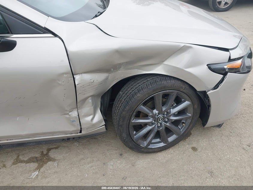 2026 Mazda 3 VIN JM1BPALL6T1878255 IAAI salvage auction — RIGHT FRONT, Salvage Title, sold $8,800 on 2026-07-29 (photo 6)