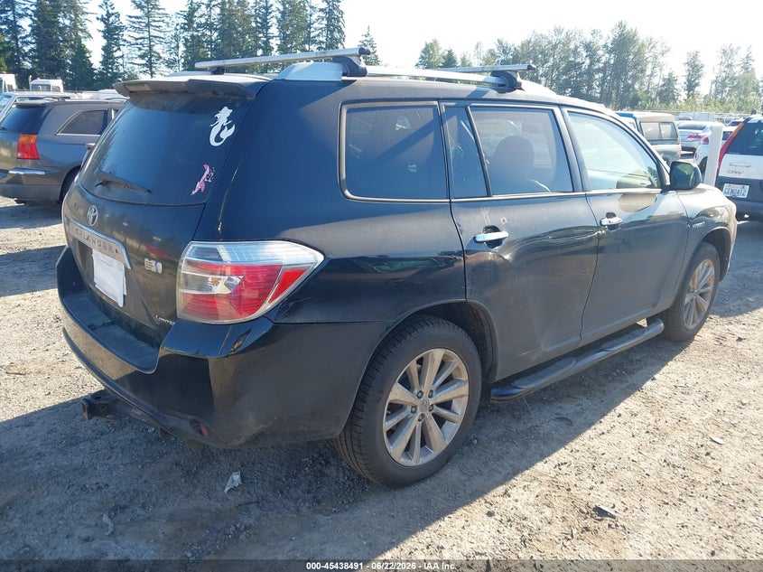 2008 Toyota Highlander hybrid VIN JTEEW44A082024096 IAAI salvage auction — NORMAL WEAR, Clear (Washington), sold $1,525 on 2026-07-15 (photo 4)