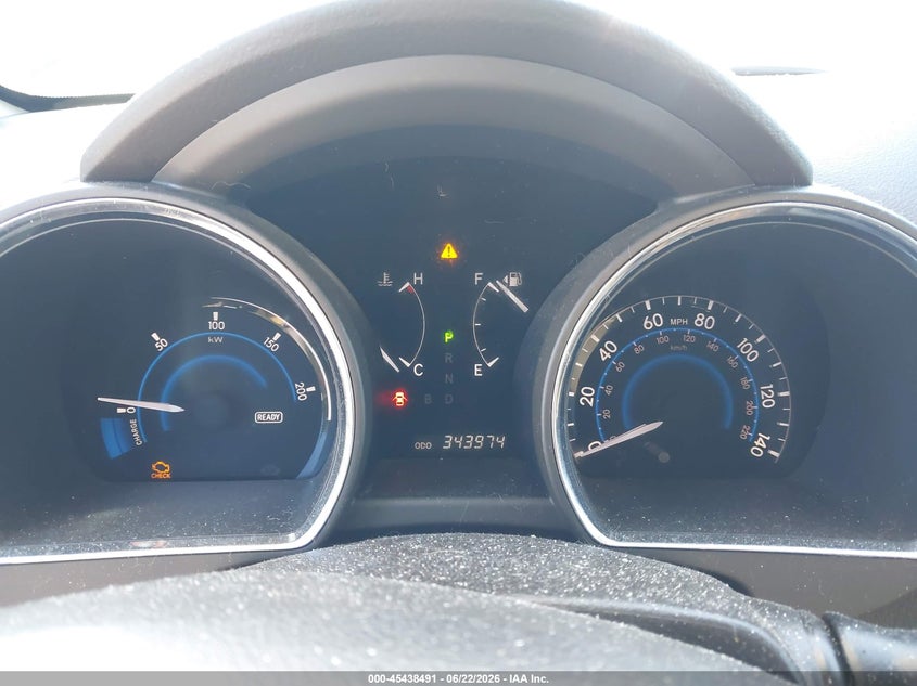 2008 Toyota Highlander hybrid VIN JTEEW44A082024096 IAAI salvage auction — NORMAL WEAR, Clear (Washington), sold $1,525 on 2026-07-15 (photo 7)