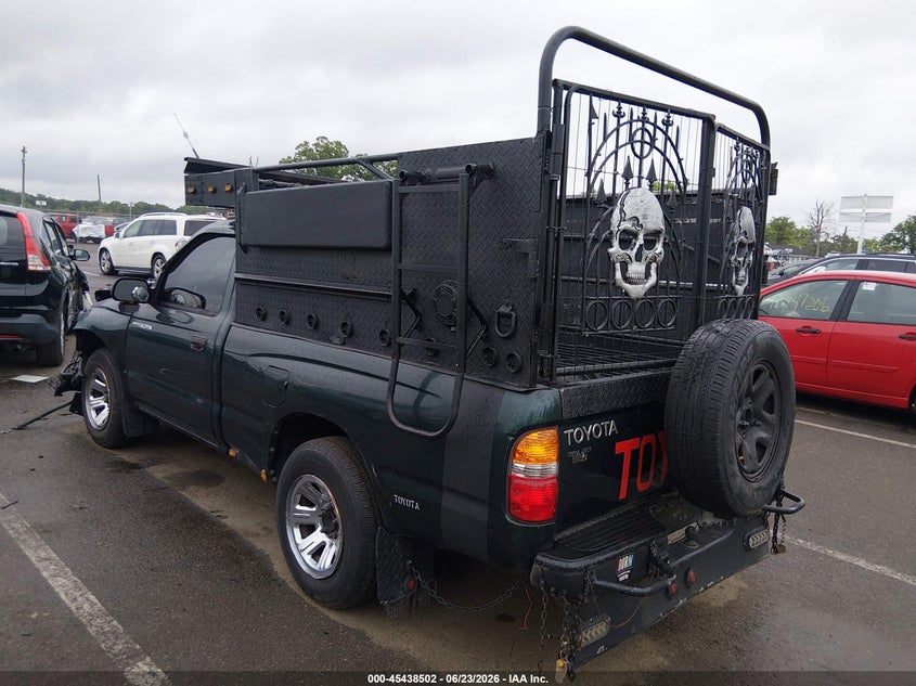 2001 Toyota Tacoma VIN 5TENL42NX1Z859952 IAAI salvage auction — FRONT END, Salvage (New Jersey), sold $1,650 on 2026-07-31 (photo 3)
