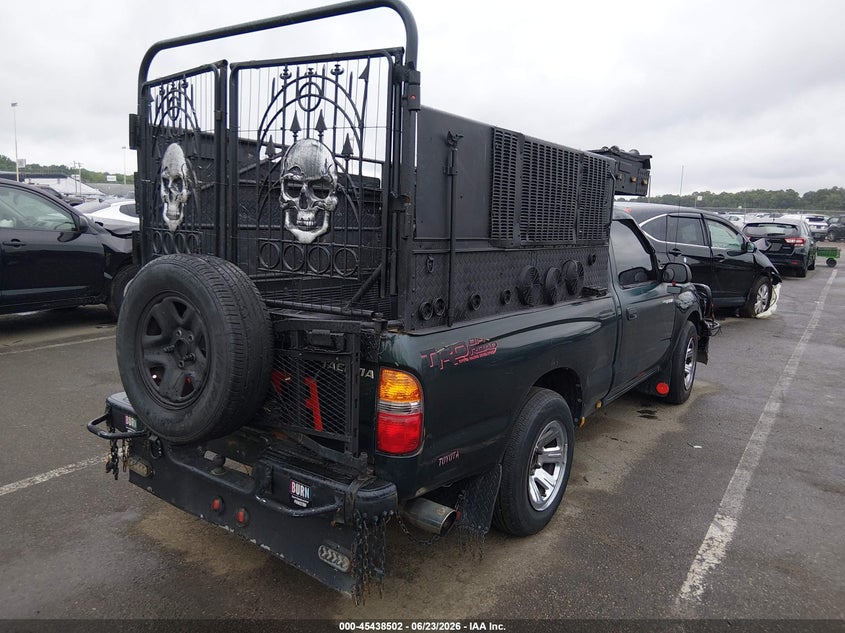 2001 Toyota Tacoma VIN 5TENL42NX1Z859952 IAAI salvage auction — FRONT END, Salvage (New Jersey), sold $1,650 on 2026-07-31 (photo 4)