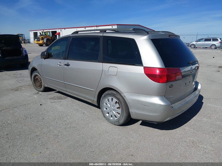 2005 Toyota Sienna VIN 5TDZA23C55S228134 IAAI salvage auction — NORMAL WEAR, Clear (Missouri), sold $550 on 2026-07-09 (photo 3)