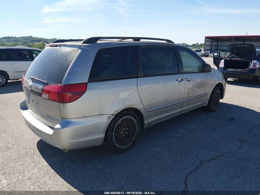 2005 Toyota Sienna VIN 5TDZA23C55S228134 IAAI salvage auction — NORMAL WEAR, Clear (Missouri), sold $550 on 2026-07-09 (photo 4)