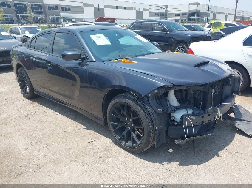 2019 Dodge Charger VIN 2C3CDXHG9KH696551 IAAI salvage auction — FRONT END, Original (Texas), sold $5,600 on 2026-07-30 (photo 1)