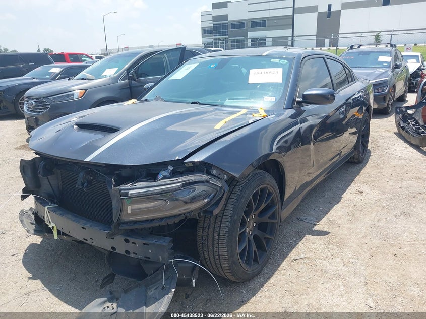 2019 Dodge Charger VIN 2C3CDXHG9KH696551 IAAI salvage auction — FRONT END, Original (Texas), sold $5,600 on 2026-07-30 (photo 2)
