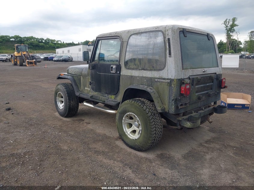 1988 Jeep Wrangler / VIN 2BCCZ81J1JB535767 IAAI salvage auction — RIGHT FRONT, Clear (New Jersey), sold $575 on 2026-07-09 (photo 3)