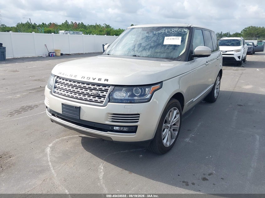 2014 Land rover RANGE ROVER VIN SALGS2VF5EA131338 IAAI salvage auction — NORMAL WEAR, Salvage Title, sold $1,700 on 2026-07-29 (photo 2)