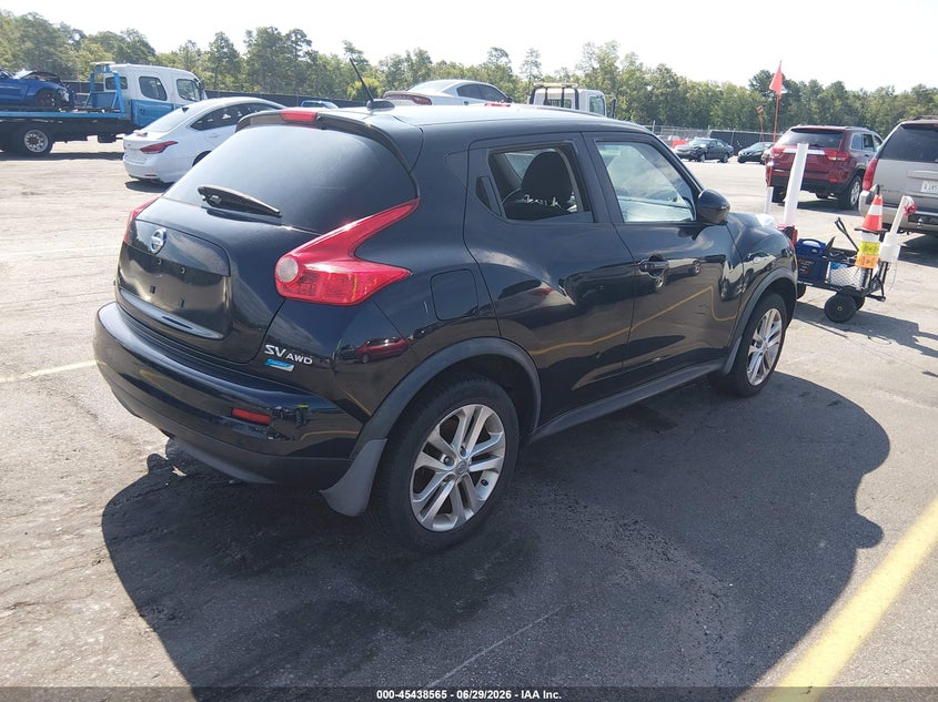 2012 Nissan Juke VIN JN8AF5MV4CT125483 IAAI salvage auction — NORMAL WEAR, Clear (Pennsylvania), sold $300 on 2026-07-29 (photo 4)