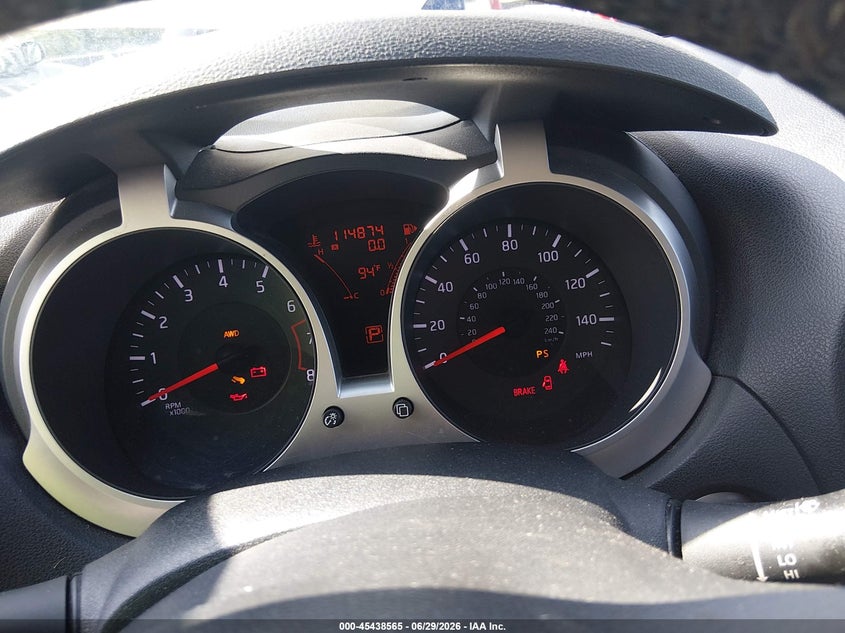 2012 Nissan Juke VIN JN8AF5MV4CT125483 IAAI salvage auction — NORMAL WEAR, Clear (Pennsylvania), sold $300 on 2026-07-29 (photo 7)