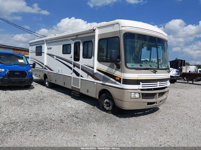 2004 Workhorse custom chassis Motorhome chassis VIN 5B4MP67G943389105 IAAI salvage auction — FRONT END, Salvage (Kentucky), sold $25 on 2026-09-22 (photo 1)