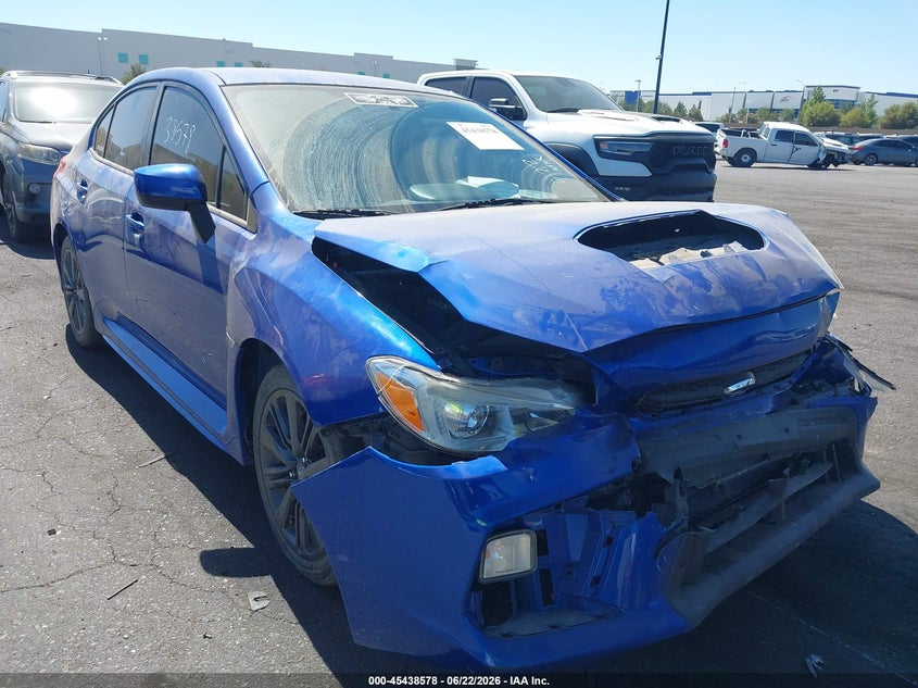 2019 Subaru Wrx VIN JF1VA1A66K9818204 IAAI salvage auction — FRONT END, Salvage Certificate (California), sold $25 on 2026-07-24 (photo 1)