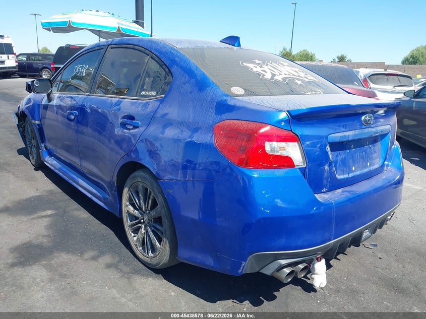 2019 Subaru Wrx VIN JF1VA1A66K9818204 IAAI salvage auction — FRONT END, Salvage Certificate (California), sold $25 on 2026-07-24 (photo 3)