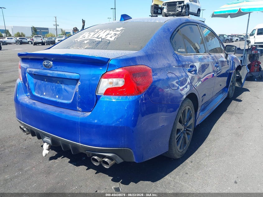 2019 Subaru Wrx VIN JF1VA1A66K9818204 IAAI salvage auction — FRONT END, Salvage Certificate (California), sold $25 on 2026-07-24 (photo 4)