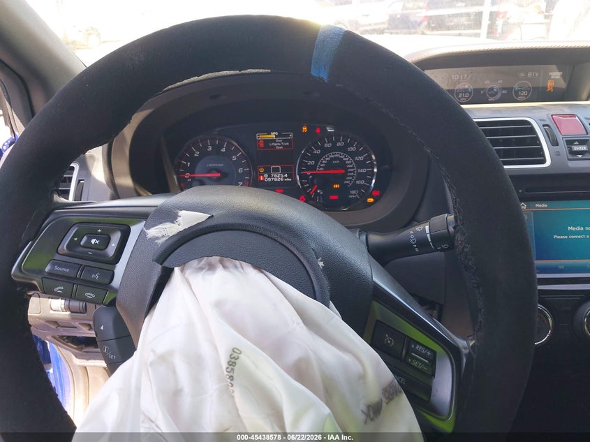 2019 Subaru Wrx VIN JF1VA1A66K9818204 IAAI salvage auction — FRONT END, Salvage Certificate (California), sold $25 on 2026-07-24 (photo 7)