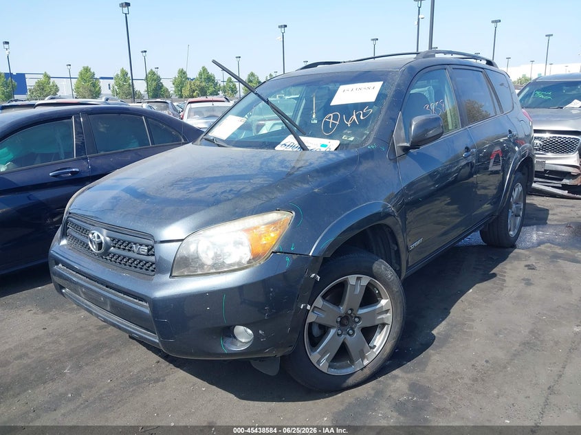 2008 Toyota Rav4 VIN JTMZK32VX86012239 IAAI salvage auction — LEFT FRONT, Salvage Certificate (California), sold $625 on 2026-07-10 (photo 6)