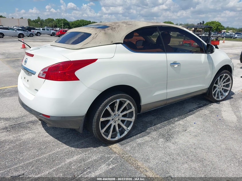 2011 Nissan Murano VIN JN8AZ1FYXBW002694 IAAI salvage auction — NORMAL WEAR, Clear (Florida), sold $375 on 2026-07-30 (photo 4)
