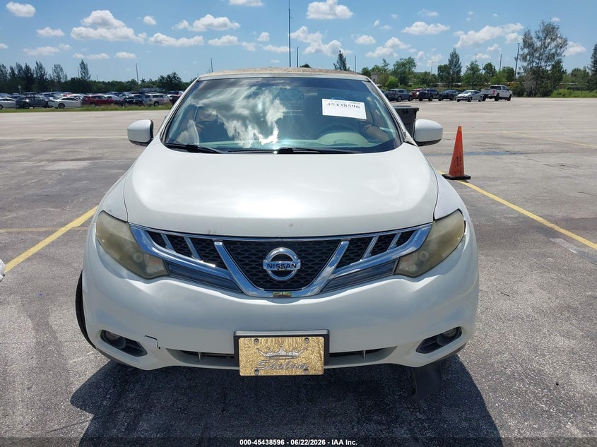 2011 Nissan Murano VIN JN8AZ1FYXBW002694 IAAI salvage auction — NORMAL WEAR, Clear (Florida), sold $375 on 2026-07-30 (photo 6)
