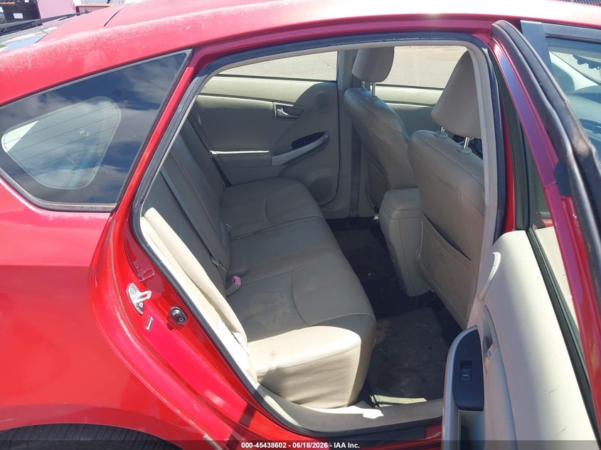 2012 Toyota Prius VIN JTDKN3DU0C5417411 IAAI salvage auction — NORMAL WEAR, Bill Of Sale (Hawaii), sold $25 on 2026-07-28 (photo 8)
