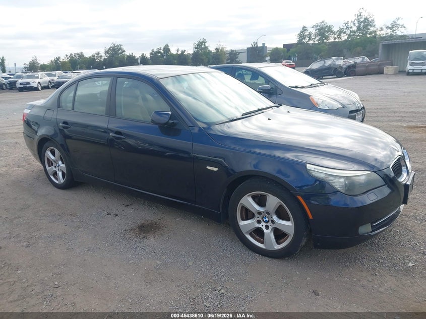2008 BMW 5 series VIN WBANV93528CZ67672 IAAI salvage auction — NORMAL WEAR, Clear - Dealer Only (California), sold $325 on 2026-07-20 (photo 1)