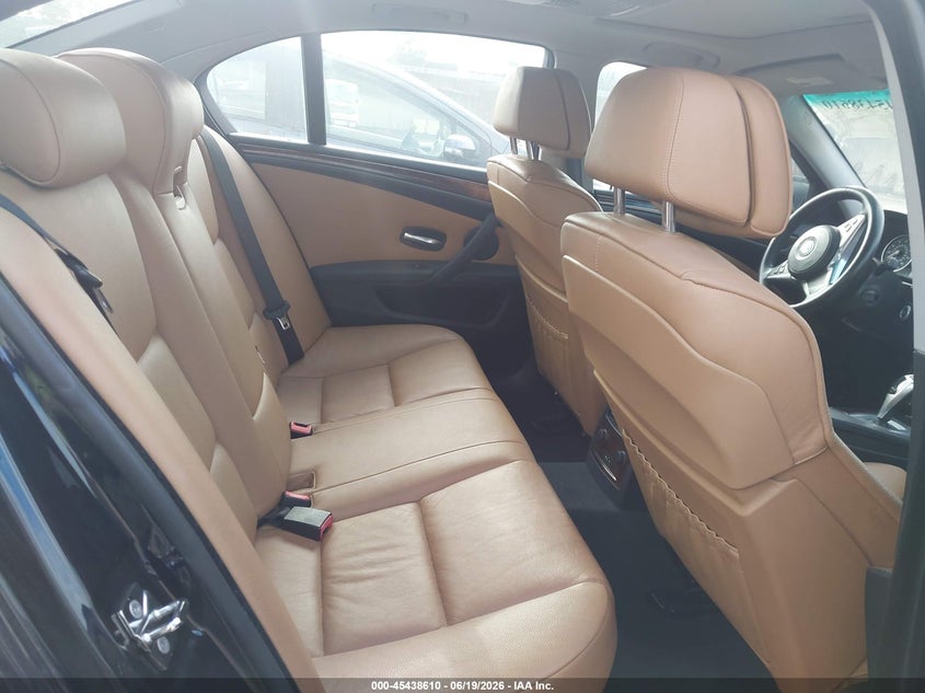 2008 BMW 5 series VIN WBANV93528CZ67672 IAAI salvage auction — NORMAL WEAR, Clear - Dealer Only (California), sold $325 on 2026-07-20 (photo 8)