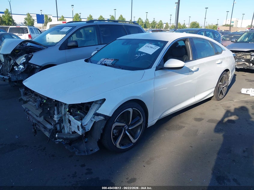 2019 Honda Accord VIN 1HGCV1F32KA176486 IAAI salvage auction — FRONT END, Salvage Title, sold $4,650 on 2026-07-22 (photo 2)