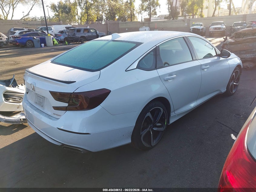 2019 Honda Accord VIN 1HGCV1F32KA176486 IAAI salvage auction — FRONT END, Salvage Title, sold $4,650 on 2026-07-22 (photo 4)