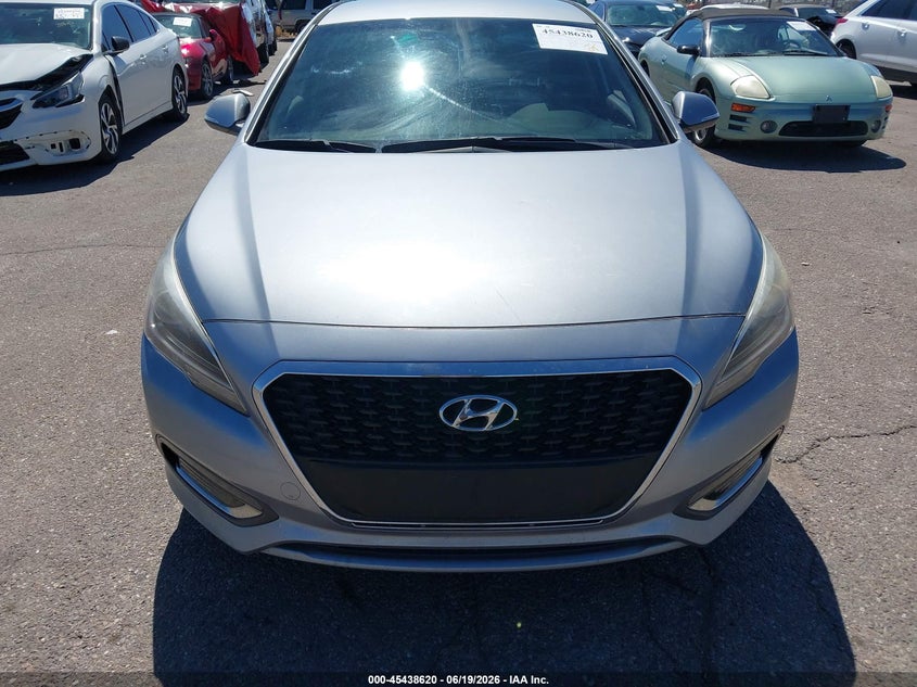 2016 Hyundai Sonata VIN KMHE34L16GA020052 IAAI salvage auction — UNDERCARRIAGE, Salvage Title, sold $325 on 2026-07-23 (photo 6)